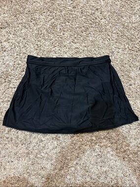 J. Crew Black Swim Skirt